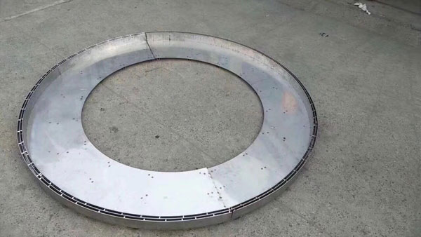 弧形缝隙式不锈钢盖板