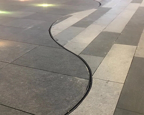 步行街隐形排水沟